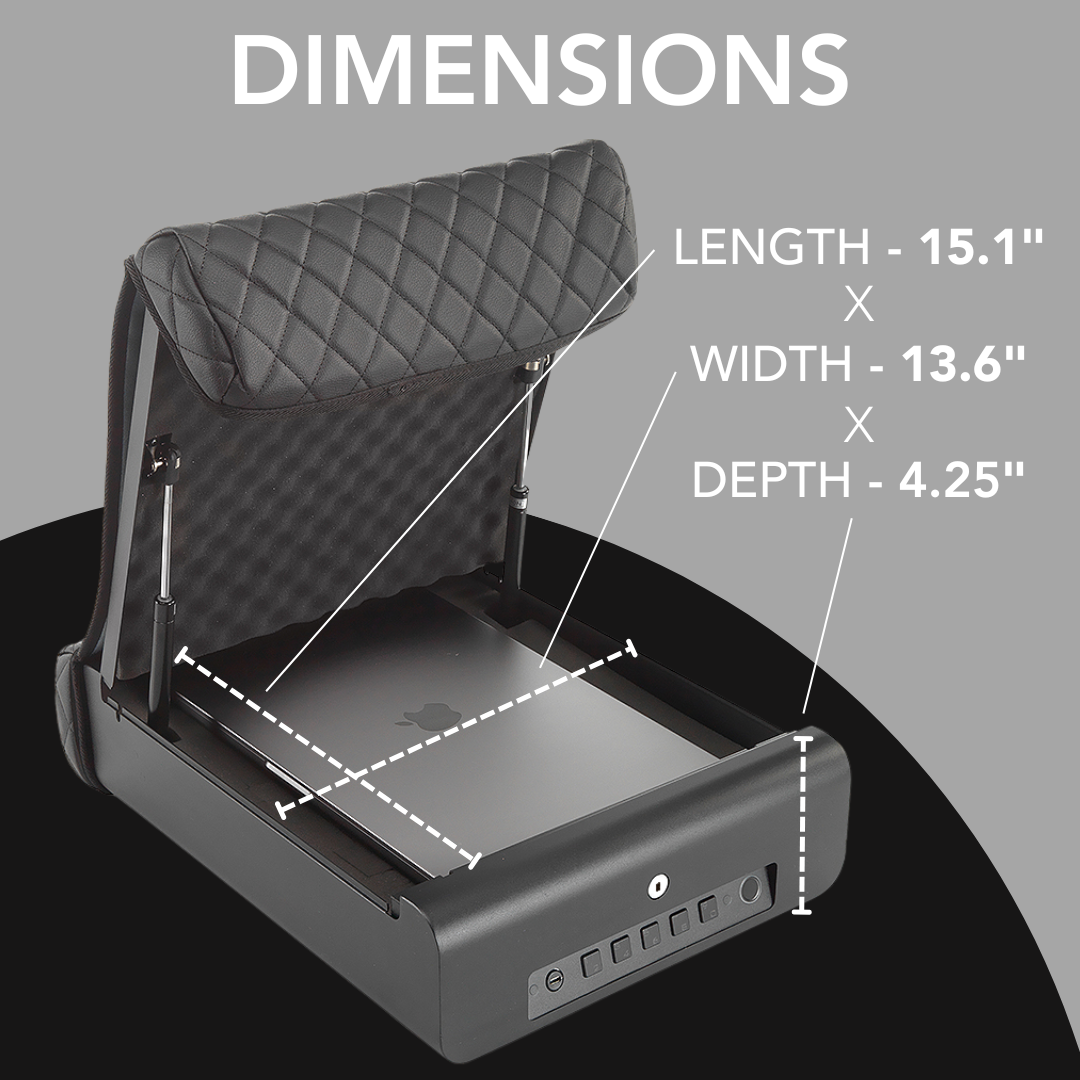 BoostedSafe Elite: Fingerprint, Key & Digital Combo