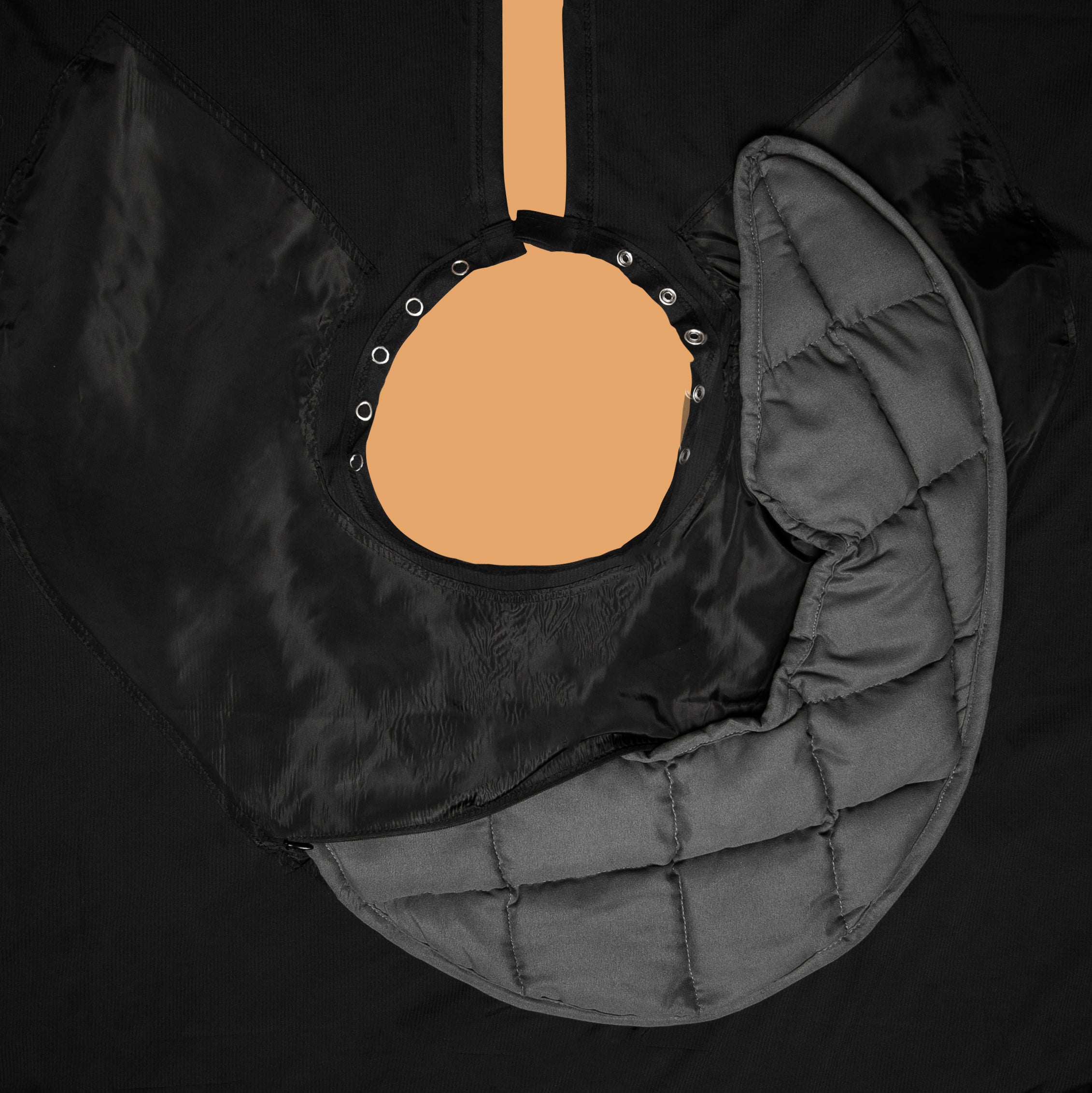 Black 4lb Weighted Cape (Most Popular)